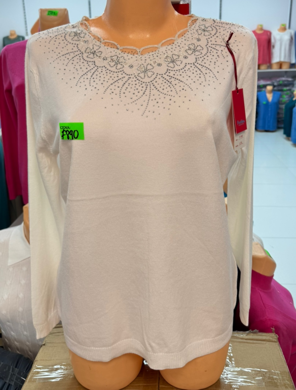 Swetry damskie Roz L-3XL. 1 kolor. Paczka 10 szt